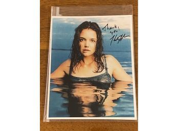 Katie Holmes SIGNED Photo