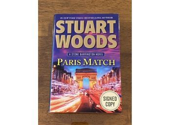 Paris Match By Stuart Woods SIGNED First Edition