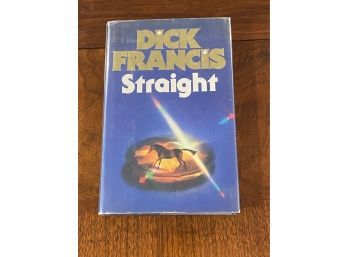 Straight By Dick Francis SIGNED UK First Edition