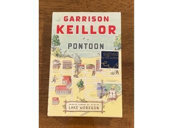 Pontoon By Garrison Keillor SIGNED First Edition