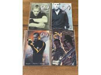 24: Stories, One Shot, Midnight Sun Graphic Novel Lot With Issue #2 Of 24 Nightfall
