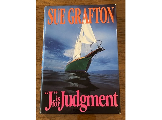 'j' Is For Judgement By Sue Grafton SIGNED & Inscribed First Edition