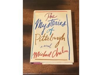 The Mysteries Of Pittsburgh By Michael Chabon SIGNED First Edition