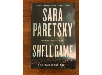 Shell Game By Sara Paretsky SIGNED & Inscribed First Edition