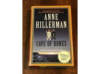 Cave Of Bones By Anne Hillerman SIGNED First Edition