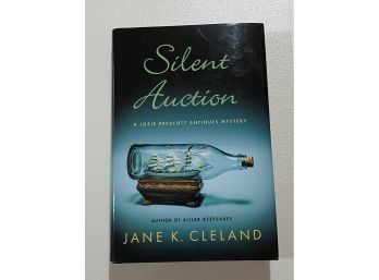 Silent Auction By Jane K. Cleland SIGNED First Edition