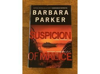 Suspicion Of Malice SIGNED First Edition