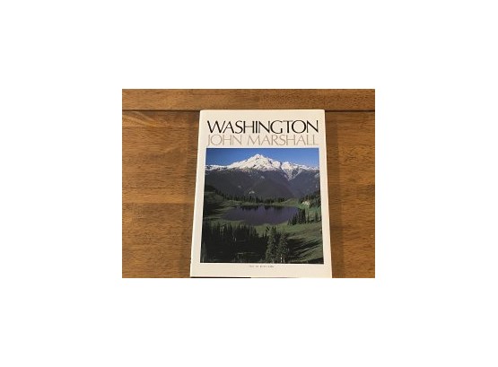 Washington Photography By John Marshall SIGNED Third Printing