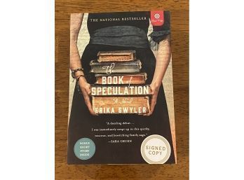 The Book Of Speculation By Erika Swyler Limited SIGNED Edition For Target Book Club