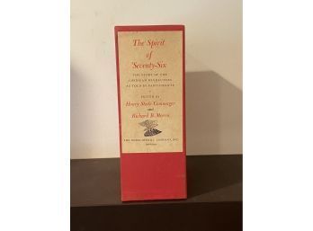 The Spirit Of Seventy-Six Edited By Henry Steele Commager And Richard B. Morris Two Volumes First Edition