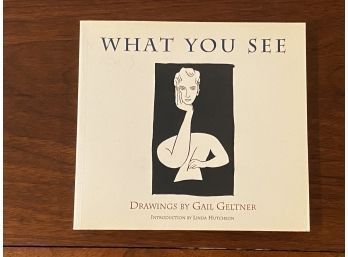 What You See Drawings By Gail Geltner SIGNED & Inscribed
