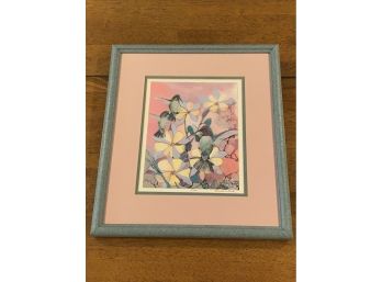 Among The Columbine Limited Series Reproduction Of Mixed Media SIGNED By Brenda L. Baker (pickup Only)