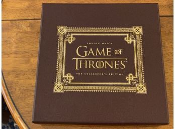 Inside HBO's Game Of Thrones The Collector's Edition First Printing Boxed Set