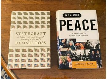 Statecraft & The Missing Peace By Dennis Ross SIGNED First Editions