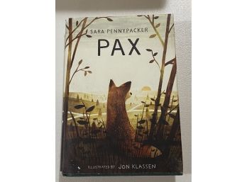 Pax By Sara Pennypacker Signed