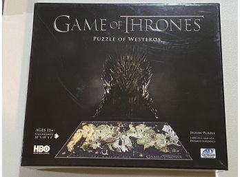 Game Of Thrones Puzzle Of Westeros 1400  PCS And 65 Detailed Buildings 4D