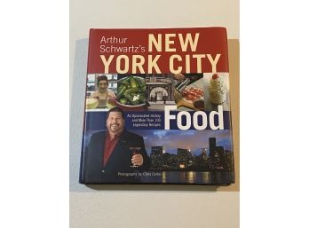 Arthur Schwartz's New York City Food Signed & Inscribed First Edition
