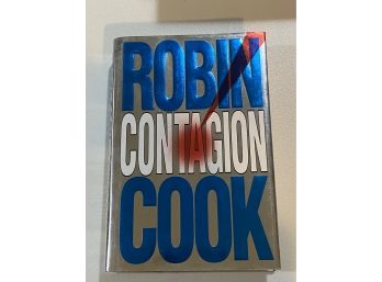 Contagion By Robin Cook Signed & Inscribed First Edition