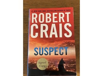 Suspect By Robert Crais Signed First Edition