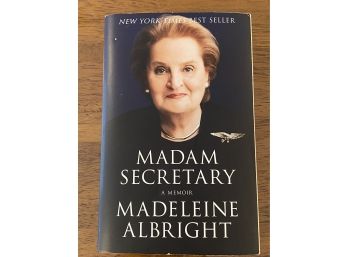Madam Secretary By Madeleine Albright Signed & Inscribed