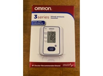 Omron 3 Series Blood Pressure Monitor In Box