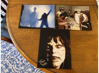 Eileen Dietz Signed Exorcist Photos