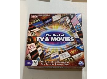 The Best Of TV And Movies Board Game New In Box