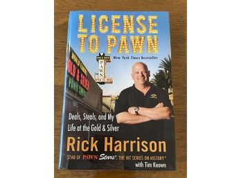 License To Pawn By Rick Harrison Signed