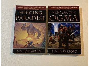 Forging Paradise & The Legacy Of Ogma By E. A. Rappaport Signed