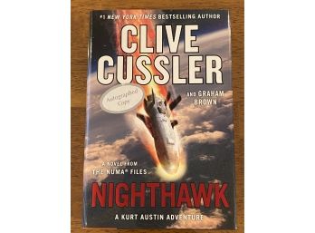 Nighthawk By Clive Cussler Signed First Edition