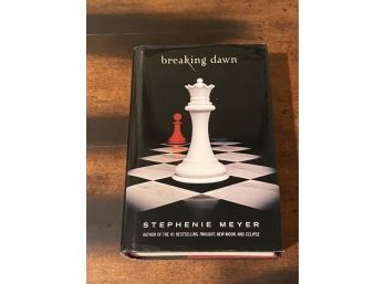 Breaking Dawn By Stephenie Meyer SIGNED First Edition
