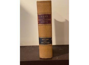 Laws Of Business For All The States And Territories Of The Union By Theophilus Parsons 1910
