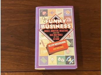 Funny Business By Allen Rosenshine SIGNED & Inscribed First Edition