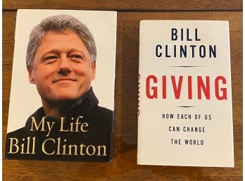 My Life & Giving By Bill Clinton First Editions