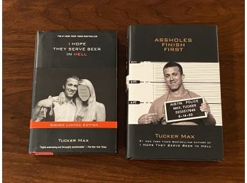 Tucker Max SIGNED First Editions