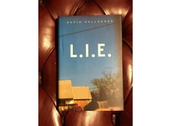 L.I.E A Novel By David Hollander SIGNED First Edition