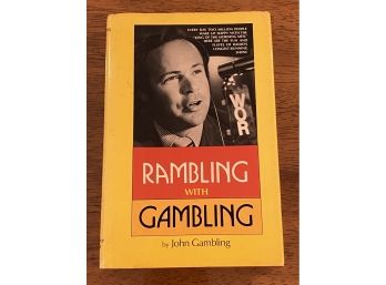 Rambling With Gambling By John Gambling SIGNED