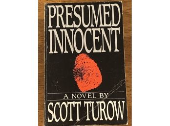 Presumed Innocent By Scott Turow Advance Reading Copy SIGNED First Edition