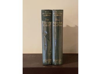 The Collected Works Of W. H. Hudson Two Volumes Only -the Purple Land & The Naturalist In La Plata