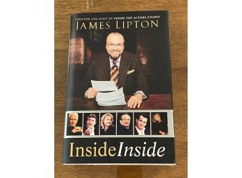 Inside Inside By James Lipton SIGNED First Edition