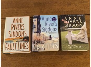 Anne Rivers Siddons SIGNED Book Lot