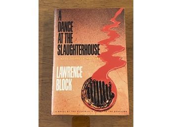 A Dance At The Slaughterhouse By Lawrence Block SIGNED & Inscribed First Edition