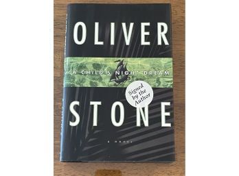 A Child's Night Dream By Oliver Stone SIGNED First Edition