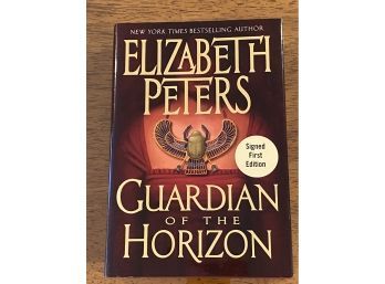 Guardian Of The Horizon By Elizabeth Peters SIGNED First Edition