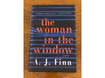 The Woman In The Window By A. J. Finn SIGNED & Inscribed First Edition