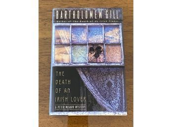 The Death Of An Irish Lover By Bartholomew Gill SIGNED First Edition