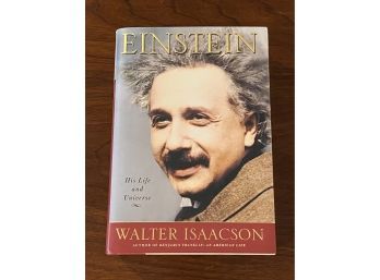 Einstein By Walter Isaacson SIGNED & Inscribed Second Printing