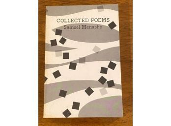 Collected Poems By Samuel Menashe SIGNED & Inscribed With HANDWRITTEN Poem
