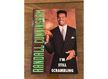 I'm Still Scrambling By Randall Cunningham RARE SIGNED First Edition