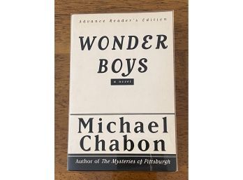 Wonder Boys By Michael Chabon SIGNED & Inscribed Advance Reaser's Edition First Edition